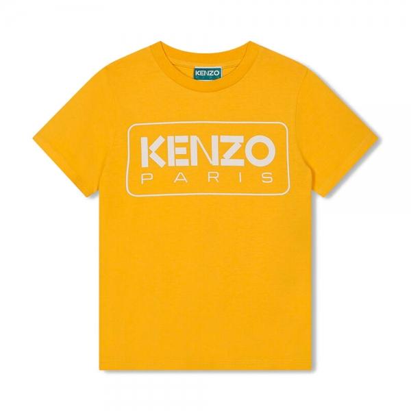 Kenzo Kids  Magliette Giallo - T-SHIRT CON LOGO SUL DAVANTI - 12A - Ref.