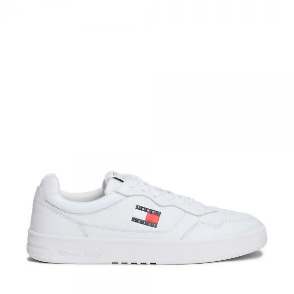 Tommy Hilfiger ZAPATILLAS CON SUELA CUPSOLE Y LOGO - 46 Blanco- Ref.