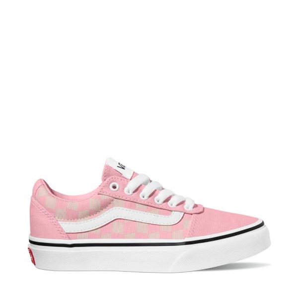 Vans SNEAKERS BAMBINO WARD DISTORT CHECK - 20 Rosa- Ref.