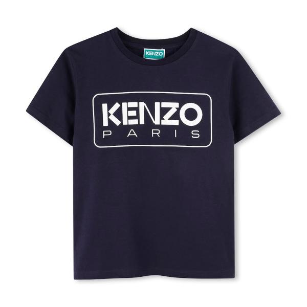 Kenzo Kids  Camisetas Azul Marino - CAMISETA CON LOGO FRONTAL KIDS - 12A - Ref.