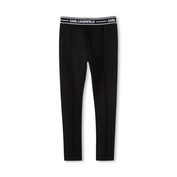 Karl Lagerfeld  Leggings Nero - LEGGINGS ELASTICI PER BAMBINI - 12A - Ref.
