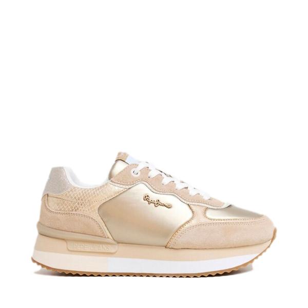 Pepe Jeans RUSPER SHINE SNEAKER - 40 Golden- Ref.
