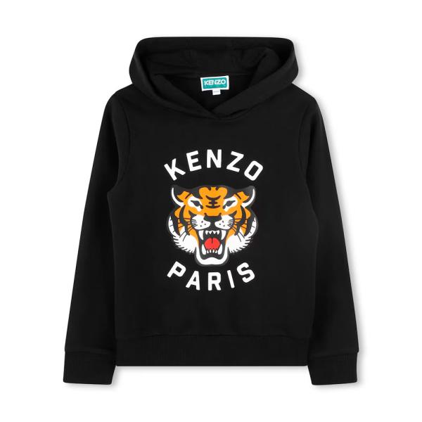 Kenzo Kids  Chaquetas y sudaderas Negro - SUDADERA CON LOGOTIPO KIDS - 10A - Ref.