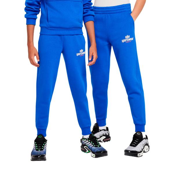 Nike  Pantalones Azul - PANTALONES  SPORTSWEAR CLUB FLEECE KIDS - TEENS - S - Ref.
