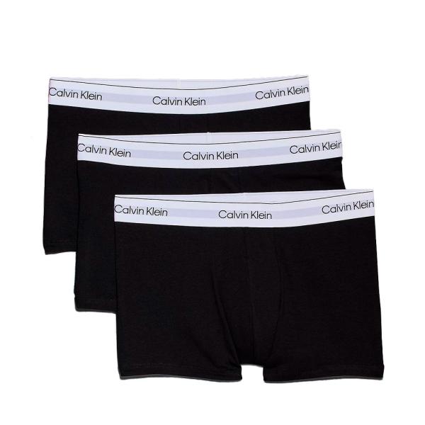 Calvin Klein Underwear 3-PACK FITTED BOXERS - ICON COTTON STRETCH , Black, Size  - Ref.