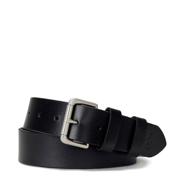 Ralph Lauren LEDERGÜRTEL MIT ROLL-UP-SCHNALLE - 36 Schwarz- Ref.