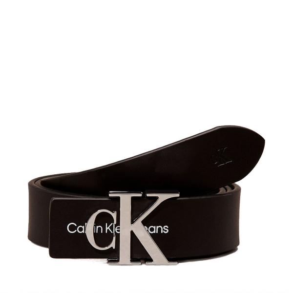 Calvin Klein LEDERGÜRTEL MIT LOGO - 90 Schwarz- Ref.