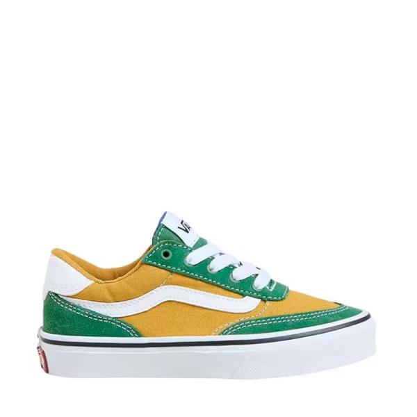 Vans TÊNIS INFANTIL BROOKLYN BLOCKED - 21,5 Verde, Amarelo- Ref.