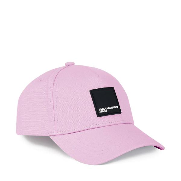 Karl Lagerfeld Jeans Cappellino con toppa con logo KLJ - U Lilla- Ref.