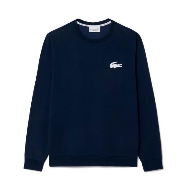 Lacoste Fleece loungewear hoodie , Navy blue, Size - Ref.