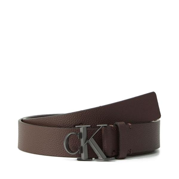 Calvin Klein BUCKLE BELT, Brown - Ref.
