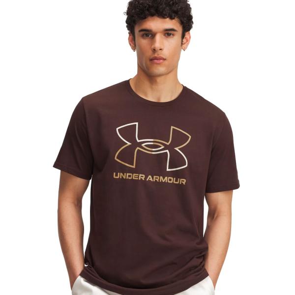 Under Armour  Vêtements de sport Brun - T-shirt à manches courtes UA Foundation - XL - Ref.