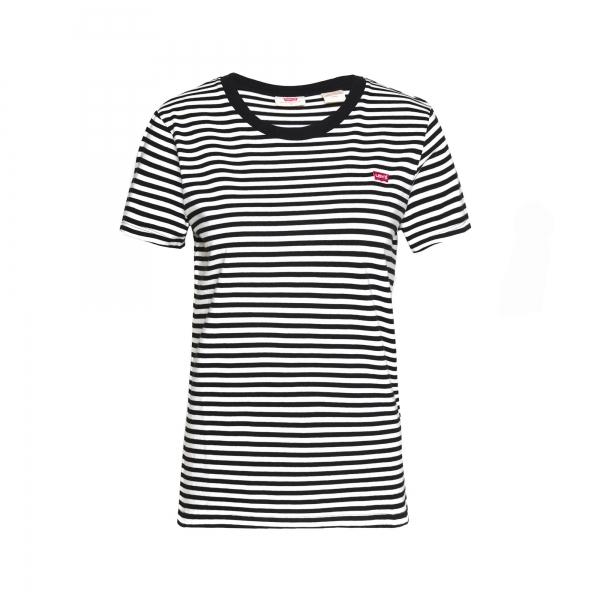 Levi's  Camisetas manga corta Negro, Blanco - Camiseta The Perfect - S - Ref. 39185