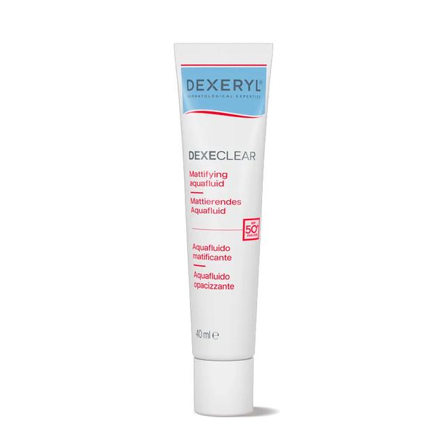 Dexeryl  Face Skin Care Dexecle Treatment  Aquafluido Mattifying SPF50+