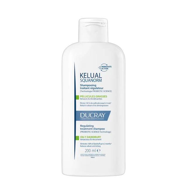 Ducray  Shampoos Kelual Squanorm Shampooing Traitant Oily Dandruff Control Treatment Shampoo