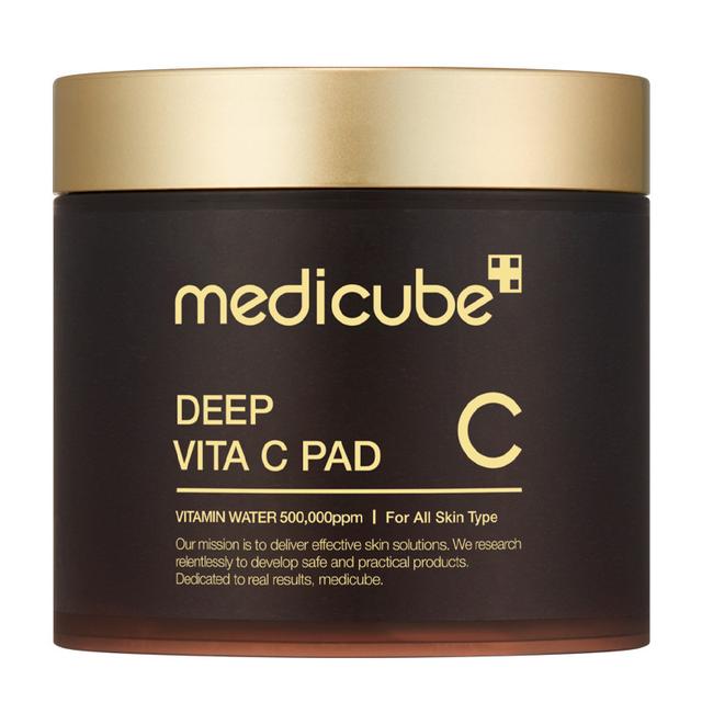 Medicube  Face Skin Care Deep Vita C Pads Treatment for Spots and Imperfections