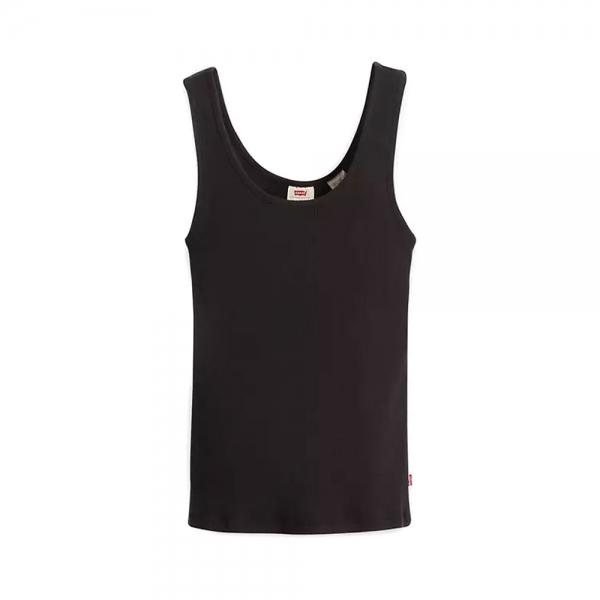 Levi's  Camisetas, tops e polos Preto - CAMISETA DE TIRANTES DE CANALÉ ESSENTIAL - M - Ref.