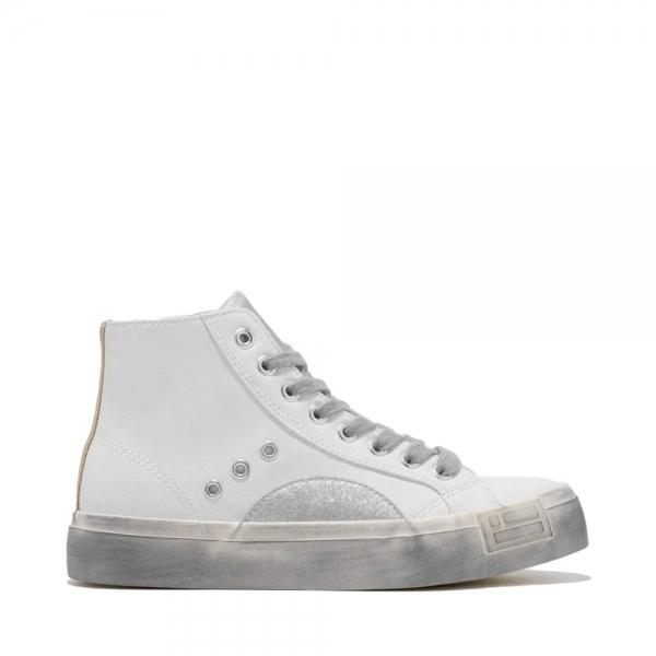 D. Franklin SNEAKER ALTA LUNA - 41 Bianco- Ref.