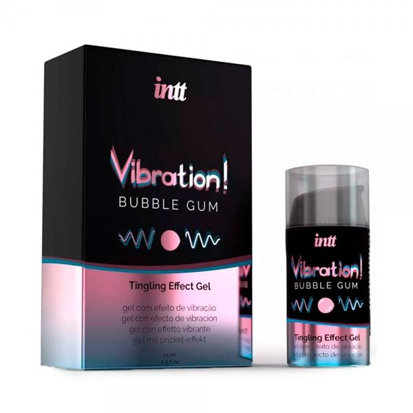 Edc GEL CON VIBRACIÓN VIBRATION CHICLE - 15ML - Ref. VIB004