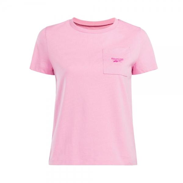 Reebok  Roupa esportiva Rosa - Camiseta Identity con logo pequeño - XS - Ref.