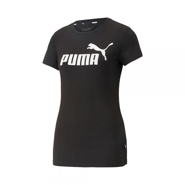 Puma  Camisetas, tops y polos Negro - CAMISETA ESSENTIAL SLIM LOGO - S - Ref.