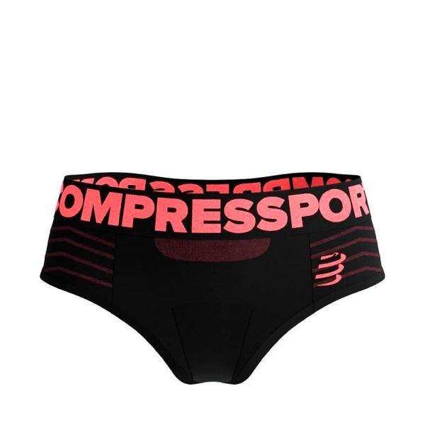 Compressport WOMEN'S SEAMLESS BOXER , Black, Size  - Ref.