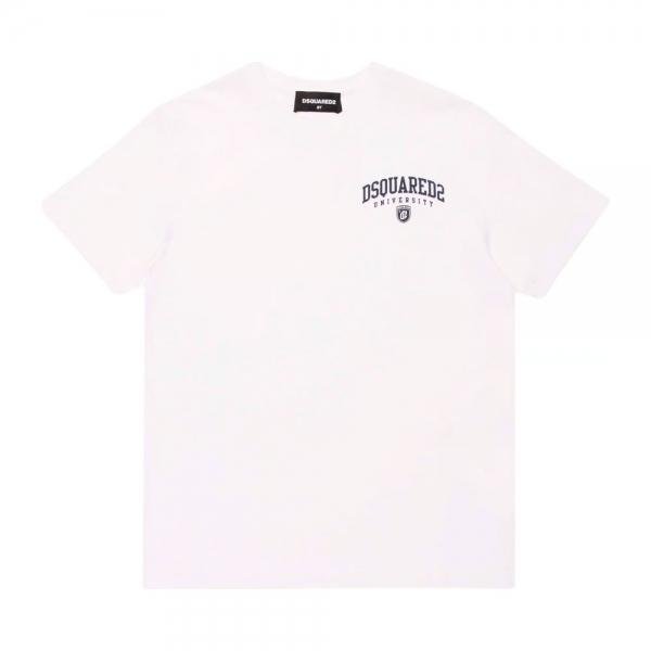 Dsquared2  Magliette Bianco - T-SHIRT BAMBINO RELAX - 14A - Ref.