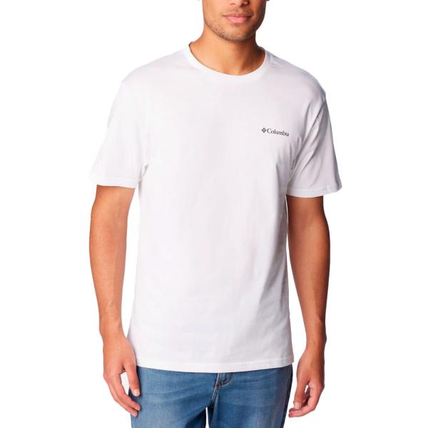Columbia  Magliette Bianco - T-shirt basic con logo - S - Ref.