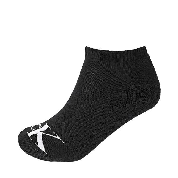 Calvin Klein  Socken Schwarz - 2ER-PACK SNEAKERSOCKEN MIT MONOGRAMM - 39/42 - Ref.
