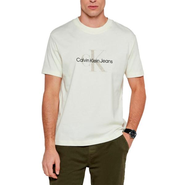 Calvin Klein  Camisetas e camisas Branco - T-SHIRT MONOGRAMA - M - Ref.