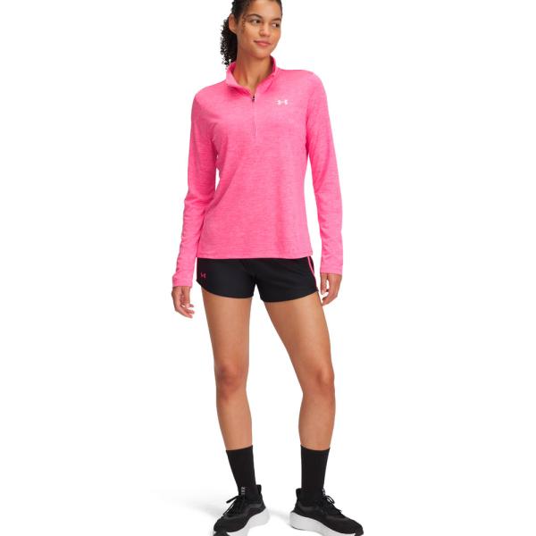 Under Armour  Ropa Deportiva Negro, Rosa - SHORT TECH PLAY UP - S - Ref.