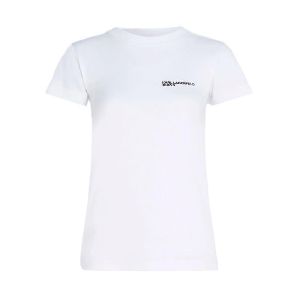 Karl Lagerfeld Jeans  Camisetas, tops y polos Blanco - CAMISETA SLIM FIT - M - Ref.
