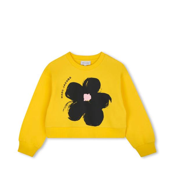 Marc Jacobs  Übergangsjacken Gelb - KINDER SWEATSHIRT MIT BLUMENPRINT - 12A - Ref.