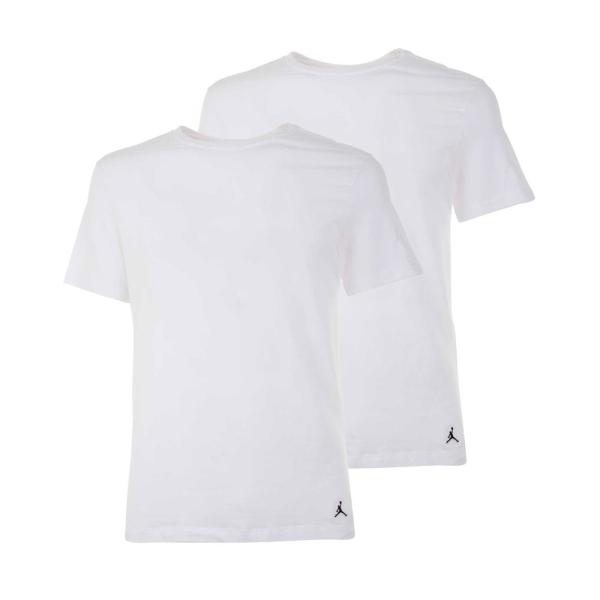 Jordan  Magliette Bianco - CONFEZIONE DA 2 MAGLIETTE BASE JUMPMAN - S - Ref.