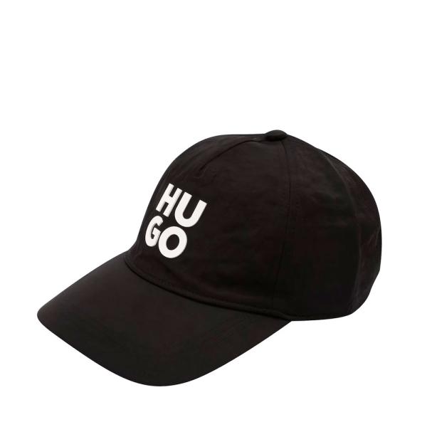 Hugo Boss STACKED LOGO KIDS CAP, Black - Ref.