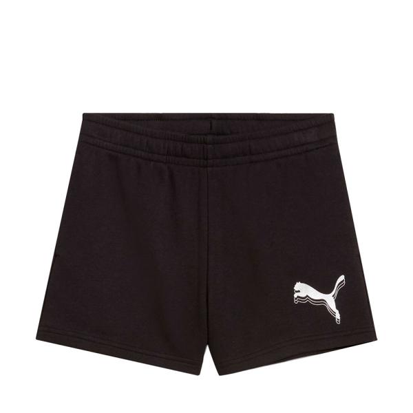 Puma  Abbigliamento sportivo Nero - PANTALONCINI ESSENTIAL METALLIC KIDS - 128 - Ref.