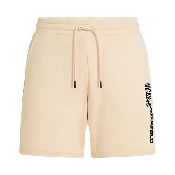 Karl Lagerfeld Jeans  Pantaloni Crema - FELPA CON LOGO TESTO BREVE - XL - Ref.