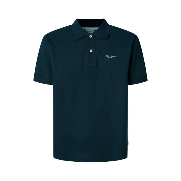 Pepe Jeans  Poloneses Azul marinho - Polo piqué regular fit - Sim - Ref.