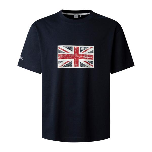 Pepe Jeans  Camisetas y camisas Azul Marino - CAMISETA UNION - S - Ref.