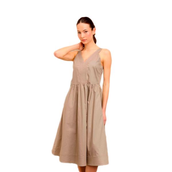 Blauer  Robes Beige - ROBE SANS MANCHES MAGDALA - M - Ref.