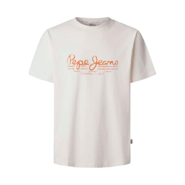 Pepe Jeans  Magliette Bianco - Maglietta Dumas - S - Ref.