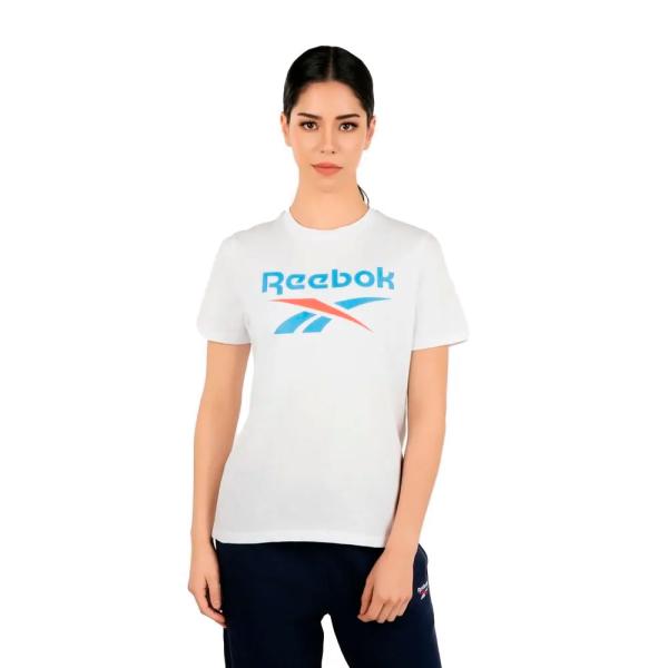 Reebok  Camisetas, tops y polos Blanco - CAMISETA IDENTITY BIG LOGO - S - Ref.