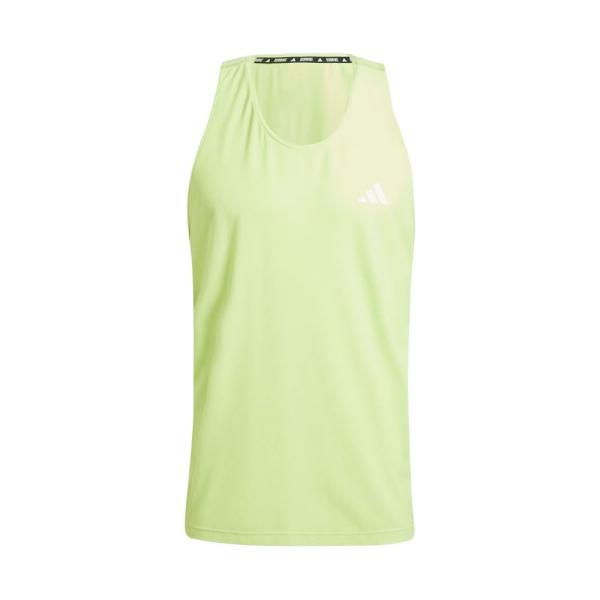 Adidas  Abbigliamento sportivo Giallo - T-SHIRT CON LA SCRITTA "OWN THE RUN" - XL - Ref.