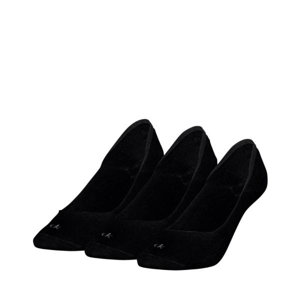 Calvin Klein  Meias e meias Preto - Pacote com 3 meias invisíveis - 35/38 - Ref.