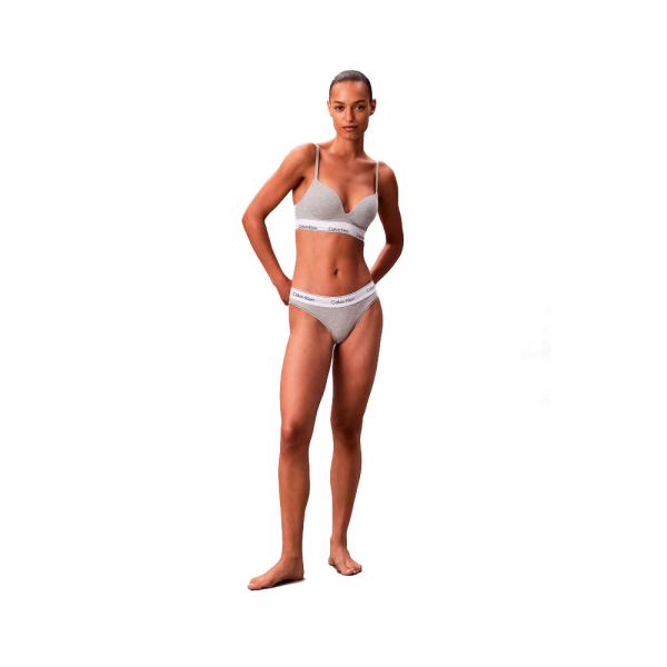 Calvin Klein Underwear  Unterwäsche Grau - Brasilianischer Slip - Icon Cotton Modal - S - Ref.