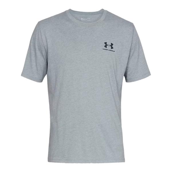 Under Armour  Abbigliamento sportivo Grigio - Maglietta sul petto sinistro - M - Ref.