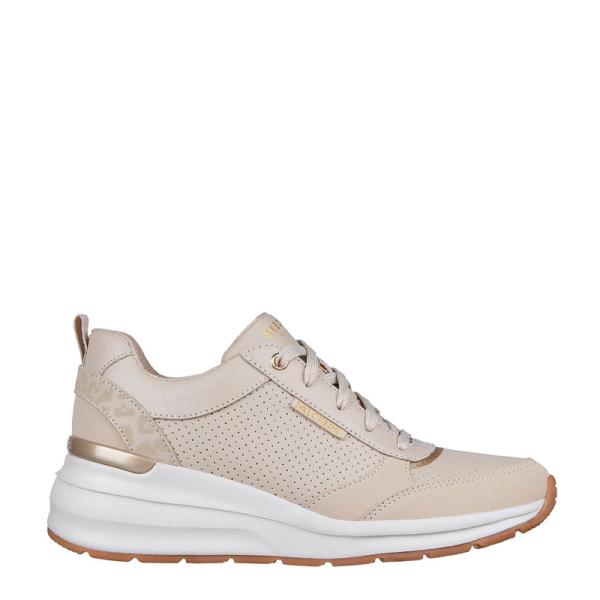 Skechers Billion Sneaker - Punti sottili - 38 Beige- Ref.