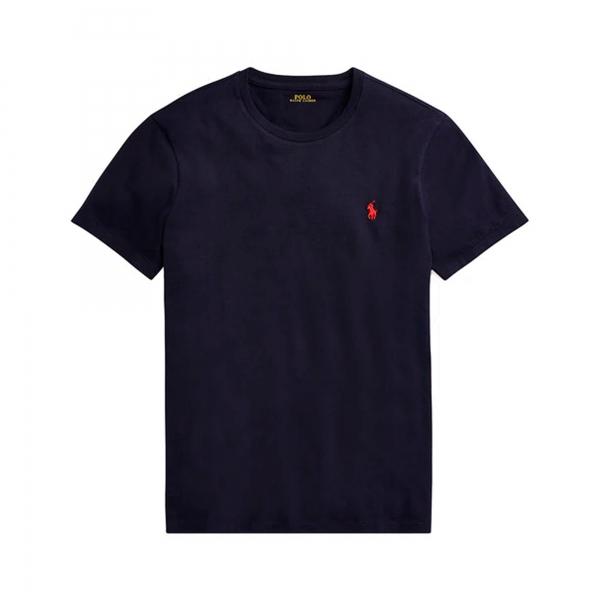 Ralph Lauren  Magliette basic blu navy - Maglietta a maniche corte blu navy - S - Ref. 710680785004