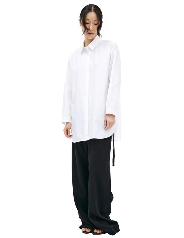 Jil Sander White Cotton Shirt | German Tailoring Essential