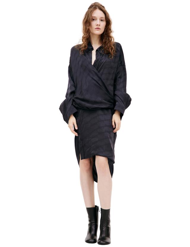 Balenciaga Asymmetrical shirt dress